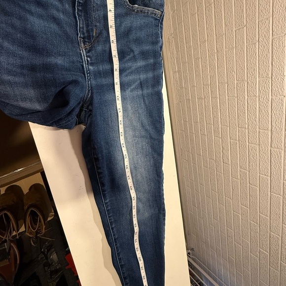 American Eagle Outfitters Blue Skinny Jeans with Stretch - Picture 7 of 8